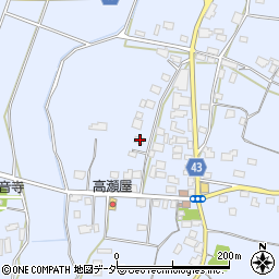 茨城県笠間市安居1452周辺の地図