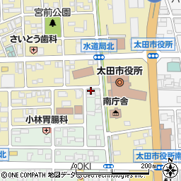 太田市管工事協同組合周辺の地図