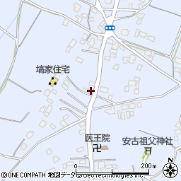 茨城県笠間市安居2005周辺の地図