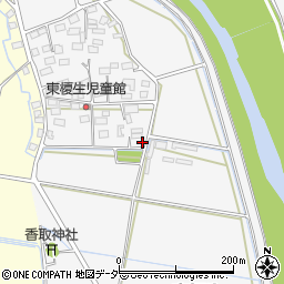 茨城県筑西市東榎生周辺の地図