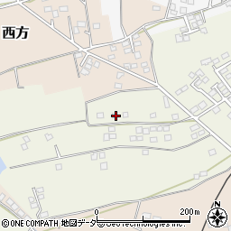 茨城県筑西市一本松1300-2周辺の地図