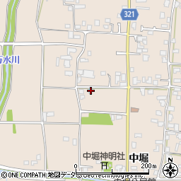 長野県安曇野市堀金烏川3357周辺の地図