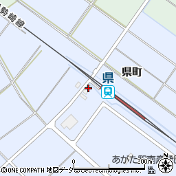 栃木県足利市県町203周辺の地図