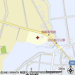 石川県加賀市横北町ワ周辺の地図