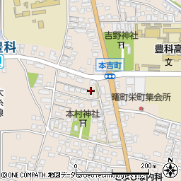 長野県安曇野市豊科本村2267周辺の地図