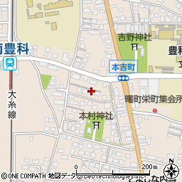 長野県安曇野市豊科本村2261周辺の地図