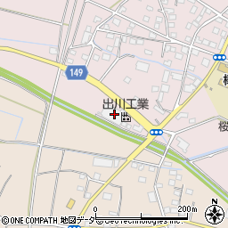 茨城県桜川市真壁町長岡401周辺の地図