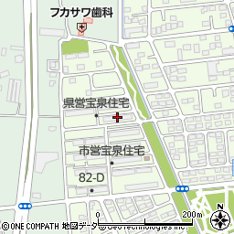 県営宝泉住宅７５－Ｃ棟周辺の地図