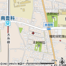 長野県安曇野市豊科本村2257周辺の地図