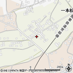 茨城県筑西市一本松1234周辺の地図