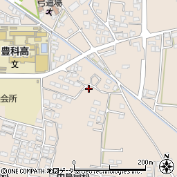 長野県安曇野市豊科2485周辺の地図