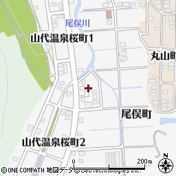 石川県加賀市山代温泉桜町1丁目107周辺の地図