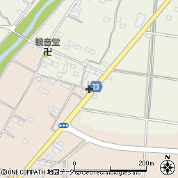 茨城県筑西市一本松556-2周辺の地図
