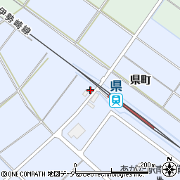 栃木県足利市県町200周辺の地図