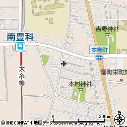 長野県安曇野市豊科2248周辺の地図