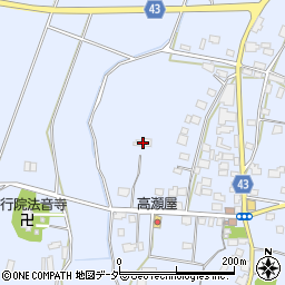 茨城県笠間市安居1445周辺の地図
