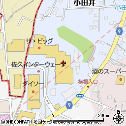 長野県佐久市小田井613-1周辺の地図