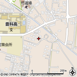 長野県安曇野市豊科2486周辺の地図