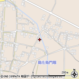 長野県安曇野市堀金烏川3753周辺の地図