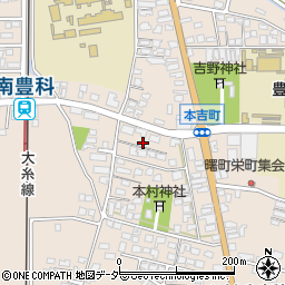 長野県安曇野市豊科本村2258周辺の地図