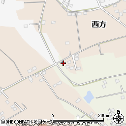 茨城県筑西市一本松1832周辺の地図