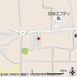 市営本村団地周辺の地図