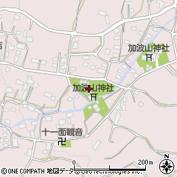 茨城県桜川市真壁町長岡809-1周辺の地図
