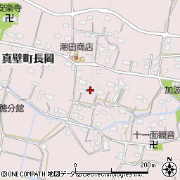 茨城県桜川市真壁町長岡708-1周辺の地図