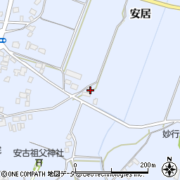 茨城県笠間市安居3619周辺の地図