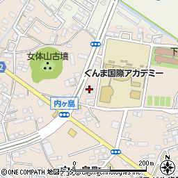 横塚表具店周辺の地図