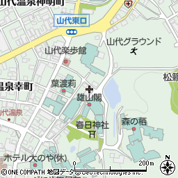 雄山閣巴館周辺の地図