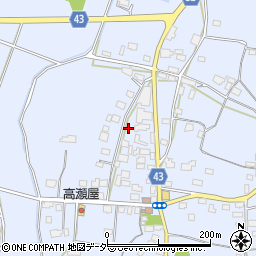 茨城県笠間市安居1461周辺の地図