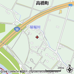 栃木県佐野市高橋町686周辺の地図