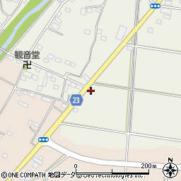 茨城県筑西市一本松1373周辺の地図