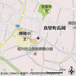 茨城県桜川市真壁町長岡462-3周辺の地図