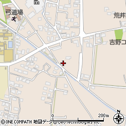 長野県安曇野市豊科3186周辺の地図