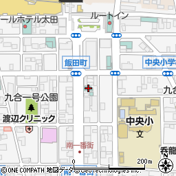 グレースイン太田周辺の地図