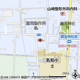 伊勢崎市名和公民館周辺の地図