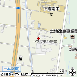 茨城県筑西市一本松665-3周辺の地図