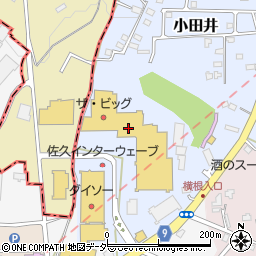 ビバホーム佐久インター店周辺の地図