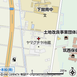 茨城県筑西市一本松665-7周辺の地図