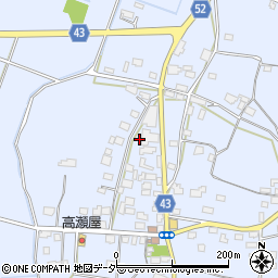 茨城県笠間市安居1460周辺の地図