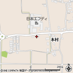 長野県安曇野市豊科1967周辺の地図