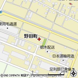 栃木県足利市野田町1165周辺の地図