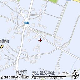 茨城県笠間市安居1773周辺の地図