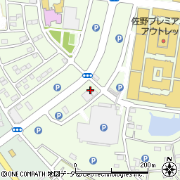 マライカバザール佐野店周辺の地図
