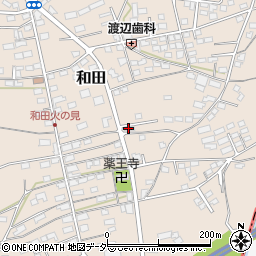 碓氷自転車店周辺の地図