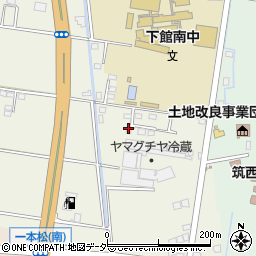 茨城県筑西市一本松665-2周辺の地図