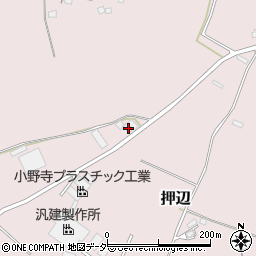 茨城県笠間市押辺2139周辺の地図