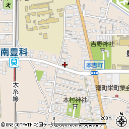 長野県安曇野市豊科2305周辺の地図